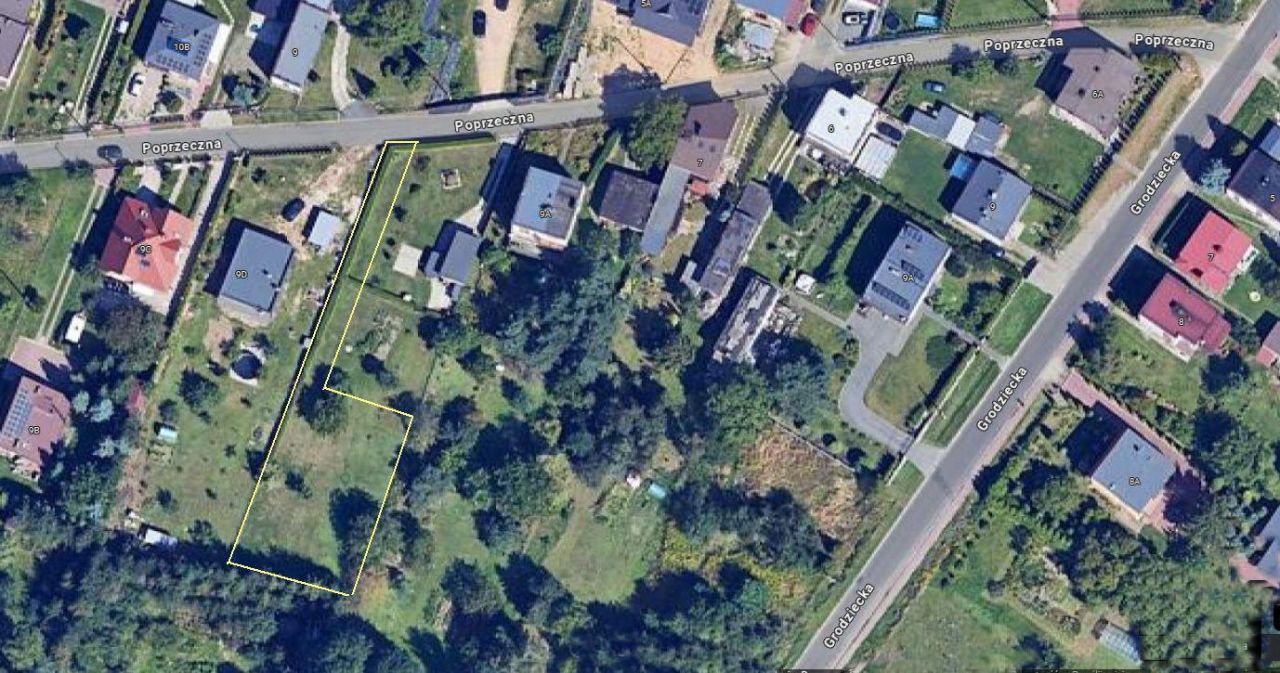 Działka budowlana Gródków, ul. Poprzeczna