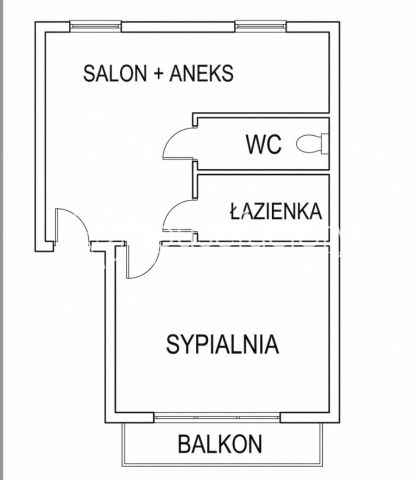 Mieszkanie 2-pokojowe Łódź Radogoszcz, ul. Nastrojowa. Zdjęcie 12
