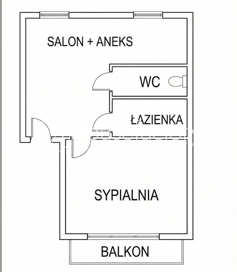 Mieszkanie 2-pokojowe Łódź Radogoszcz, ul. Nastrojowa. Zdjęcie 12