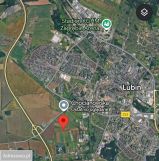 Działka inwestycyjna Lubin