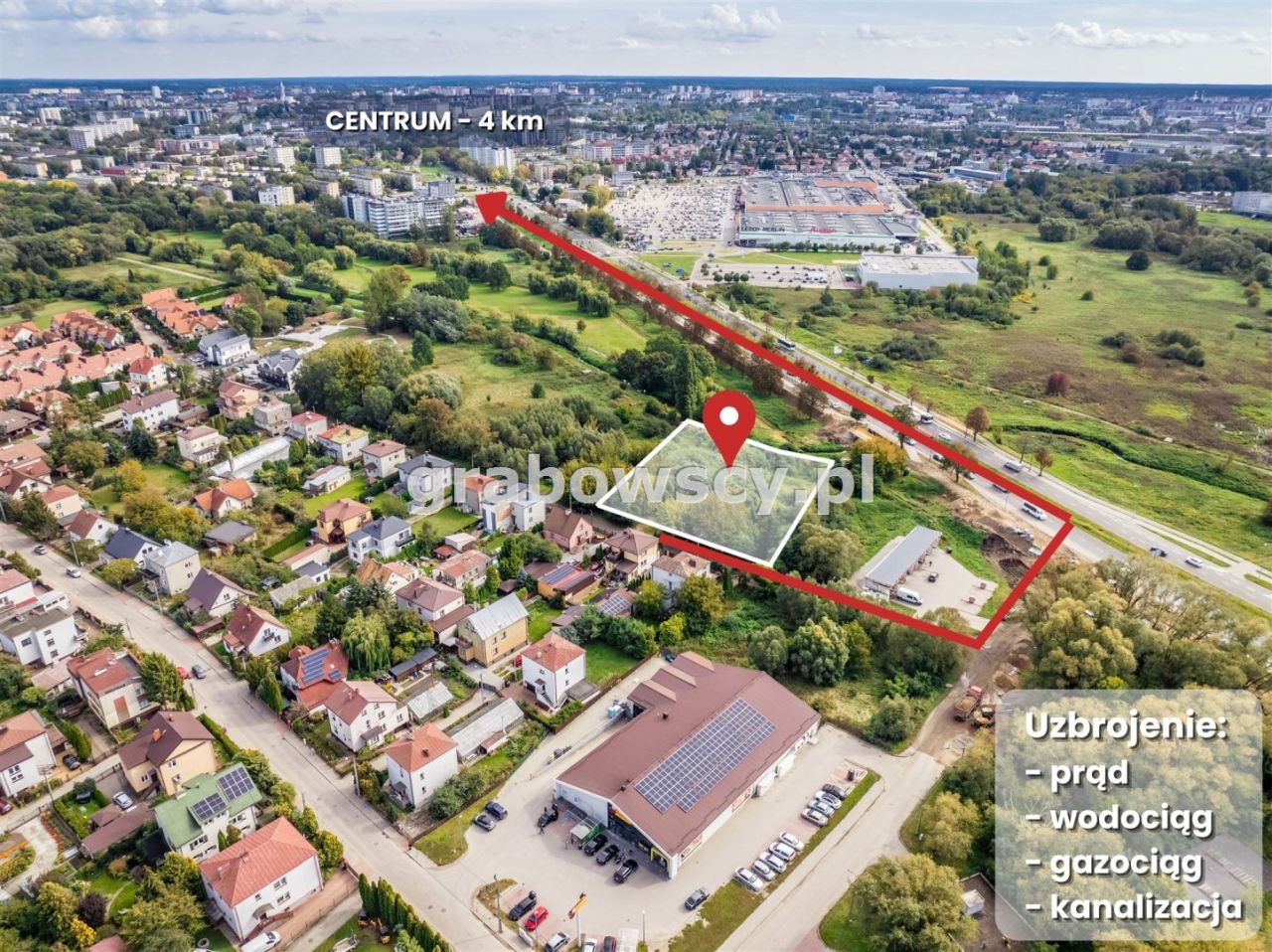 Działka inwestycyjna Białystok Wysoki Stoczek. Zdjęcie 2