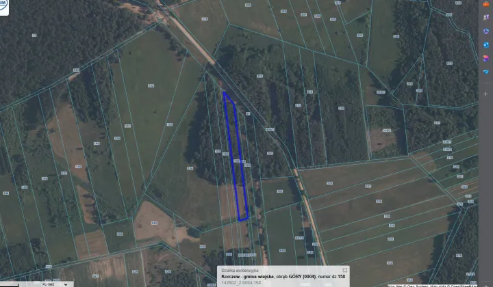 Działka rolna Góry