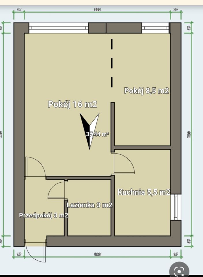 Mieszkanie 2-pokojowe Lublin Kalinowszczyzna, ul. Lwowska