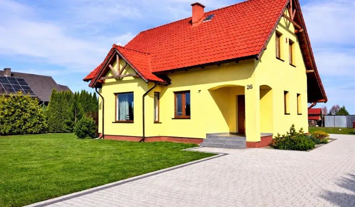 dom wolnostojący, 6 pokoi Nowa Wieś Malborska, ul. Platynowa