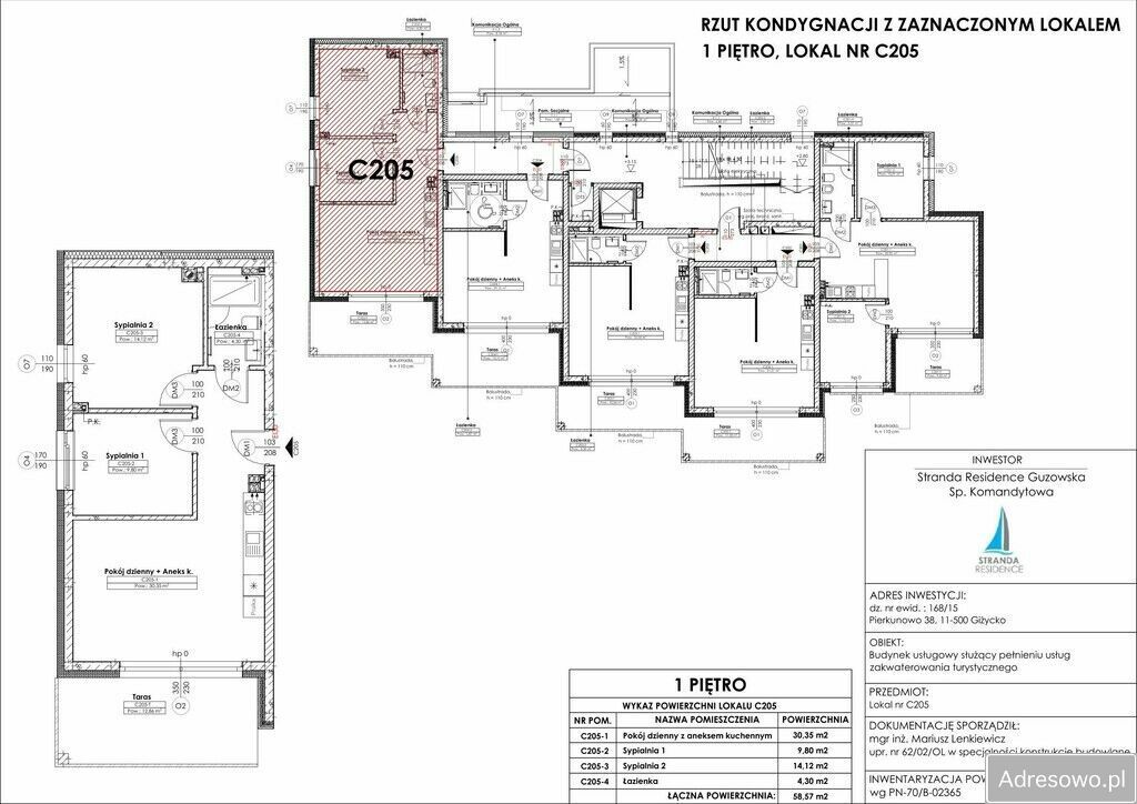 Mieszkanie 3-pokojowe Giżycko. Zdjęcie 12