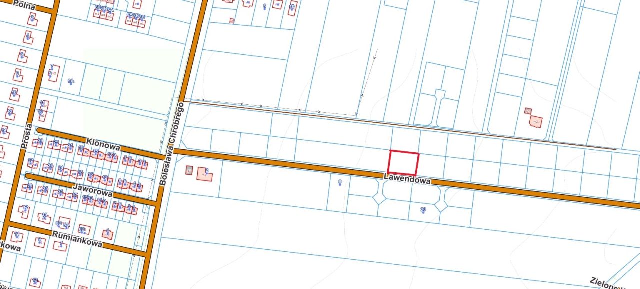 Działka budowlana Brzezina, ul. Lawendowa. Zdjęcie 5