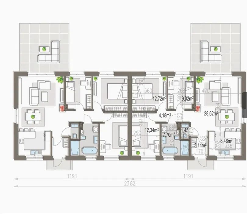 bliźniak Bydlino. Zdjęcie 4