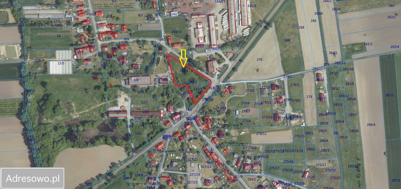 Działka inwestycyjna Ligota