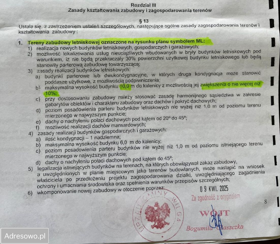 Działka rekreacyjna Osiedle Wilga, ul. Konwaliowa. Zdjęcie 5