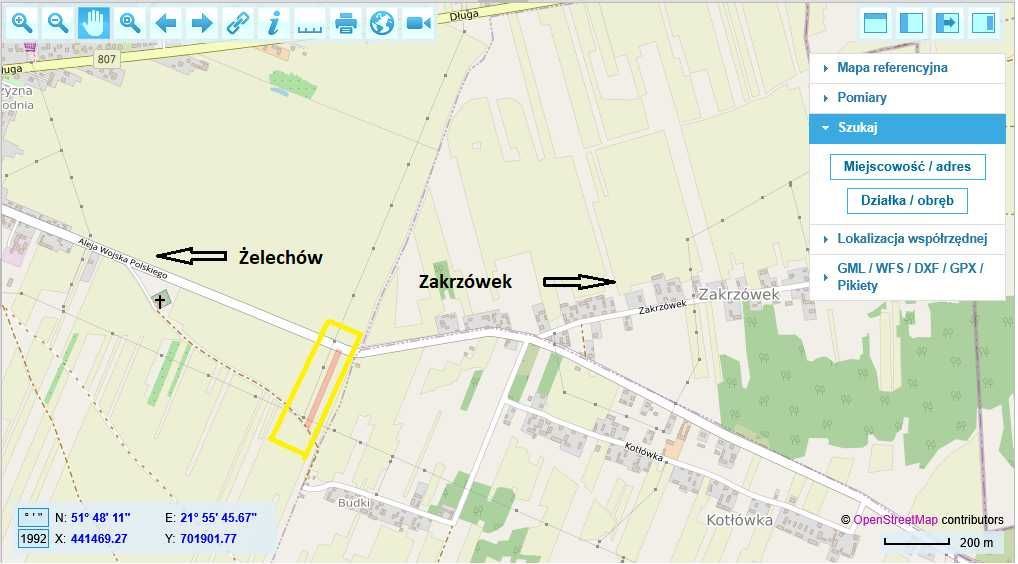 Działka budowlana Żelechów, al. Wojska Polskiego. Zdjęcie 2