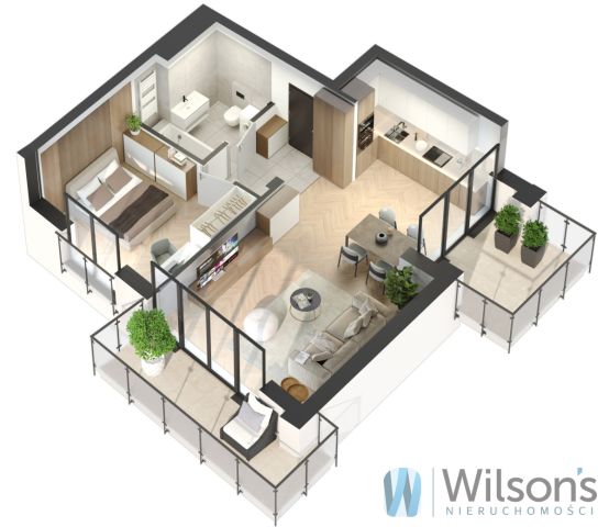 Mieszkanie 2-pokojowe Marki, ul. Promienna. Zdjęcie 9