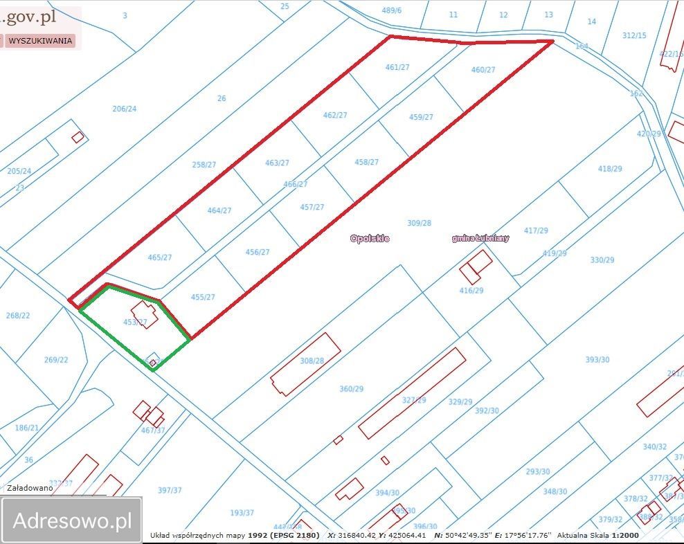 Działka budowlana Kępa. Zdjęcie 3