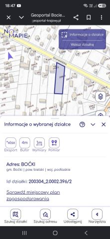 Działka budowlana Boćki. Zdjęcie 1