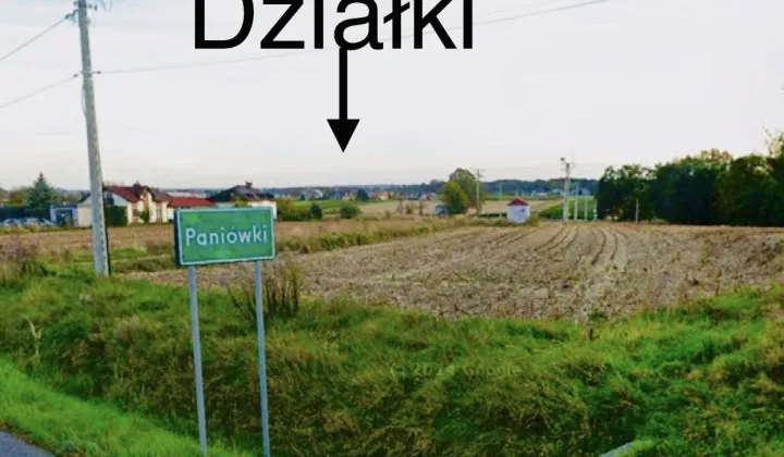 Działka budowlana Paniówki, ul. Gliwicka