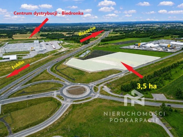 Działka inwestycyjna Sokołów Małopolski. Zdjęcie 1