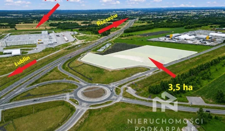 Działka inwestycyjna Sokołów Małopolski