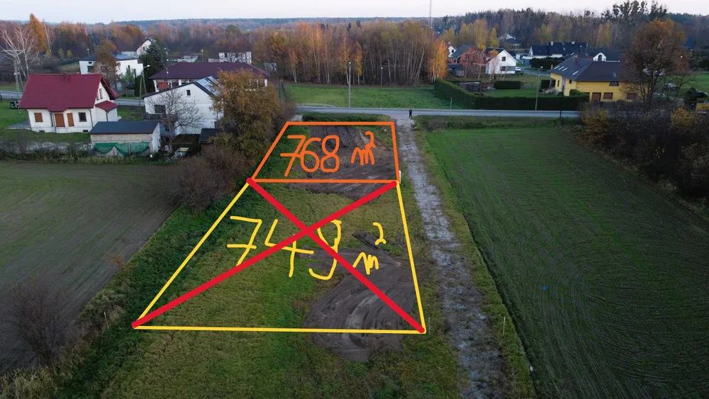 Działka budowlana Nędza, ul. Jana Pawła II. Zdjęcie 2