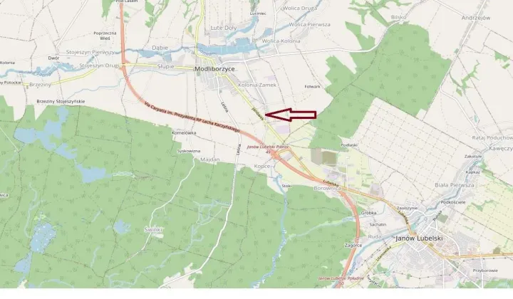 Działka budowlana Kolonia Zamek