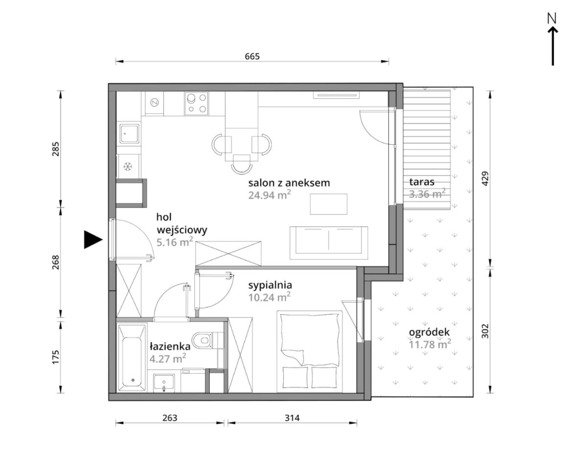 Mieszkanie 2-pokojowe Warszawa Praga-Południe, ul. Podskarbińska. Zdjęcie 7