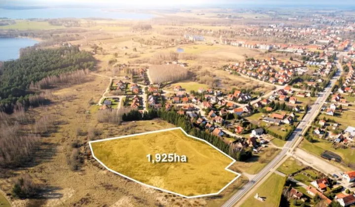 Działka inwestycyjna Węgorzewo