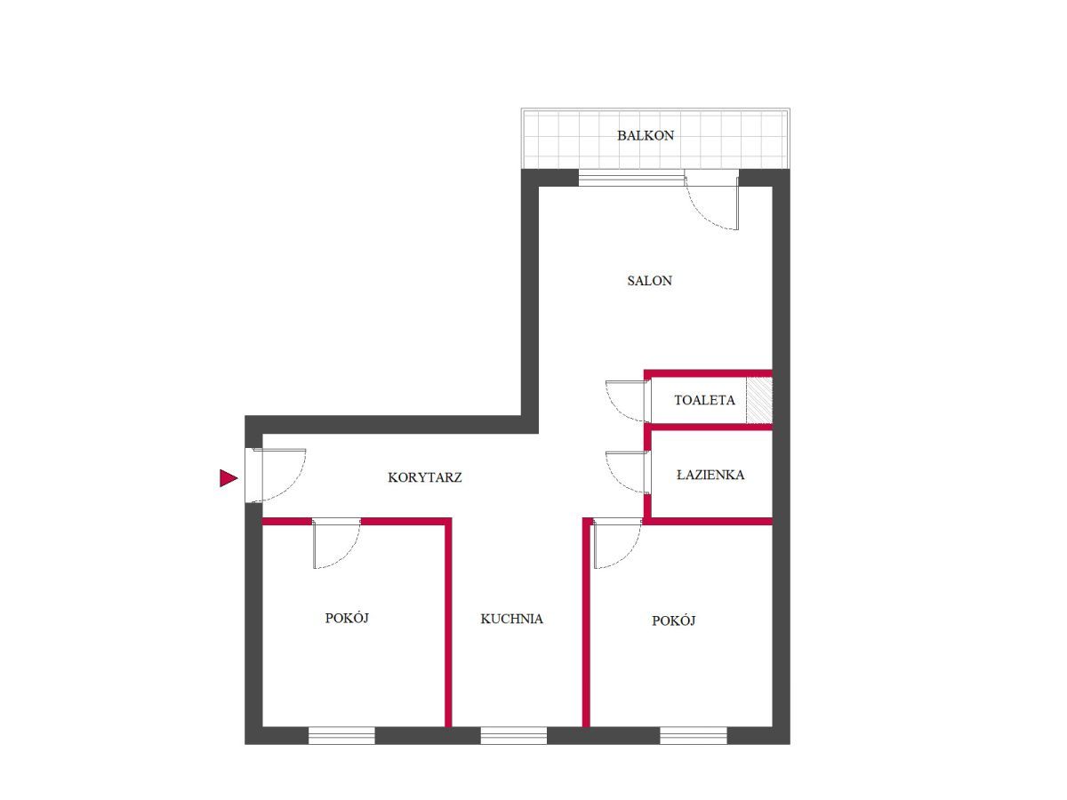 Mieszkanie 3-pokojowe Opole Armii Krajowej, ul. Stefana Grota-Roweckiego. Zdjęcie 10