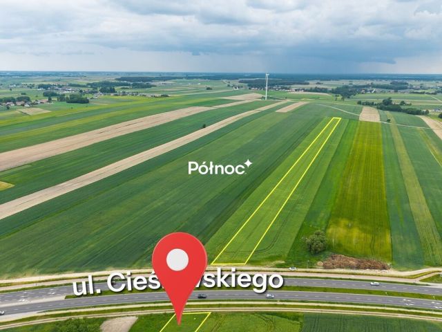 Działka inwestycyjna Łomża, ul. mjr. Stanisława Cieślewskiego. Zdjęcie 5