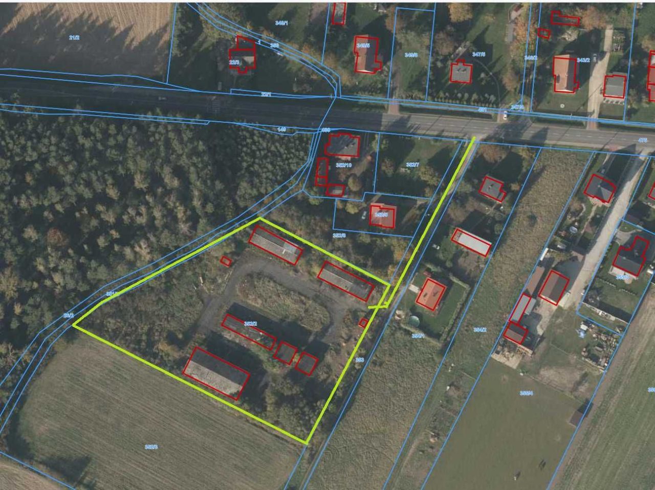 Działka inwestycyjna Kalinowice, ul. Stara Poczta