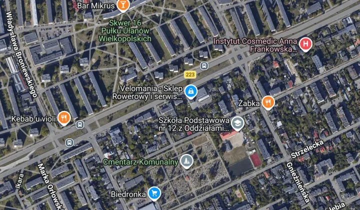 Działka budowlana Bydgoszcz Górzyskowo, ul. Szubińska
