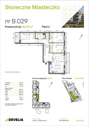 Mieszkanie 4-pokojowe Kraków Bieżanów, ul. Henryka i Karola Czeczów. Zdjęcie 7