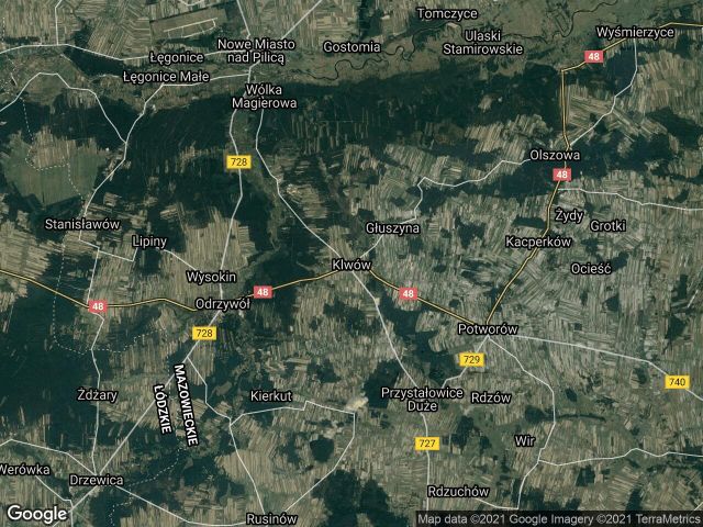 Działka leśna Klwów. Zdjęcie 1