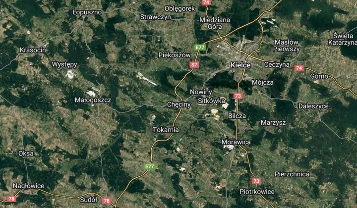 Działka budowlana Chęciny Zelejowa w Łąkach