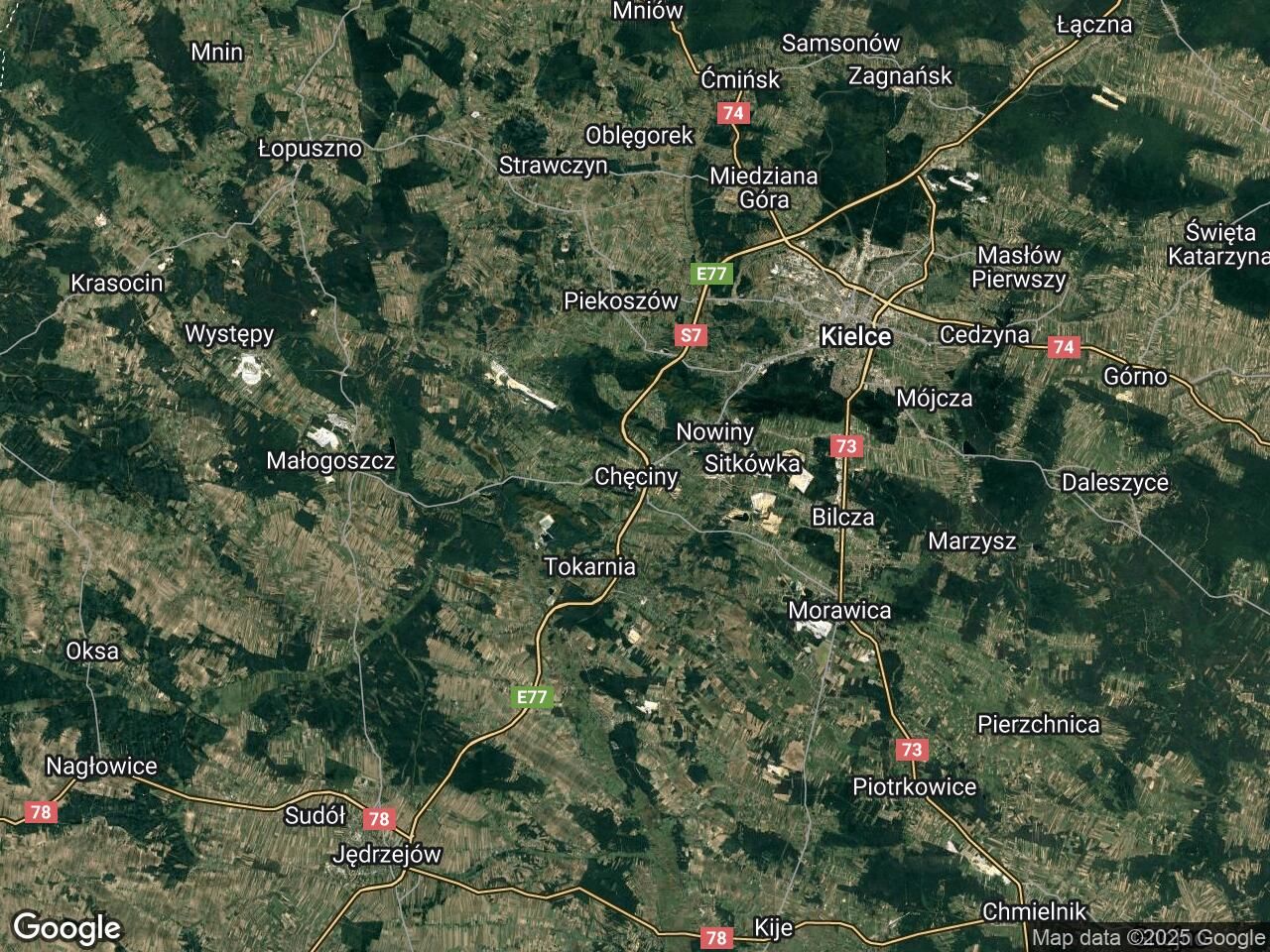 Działka budowlana Chęciny Zelejowa w Łąkach