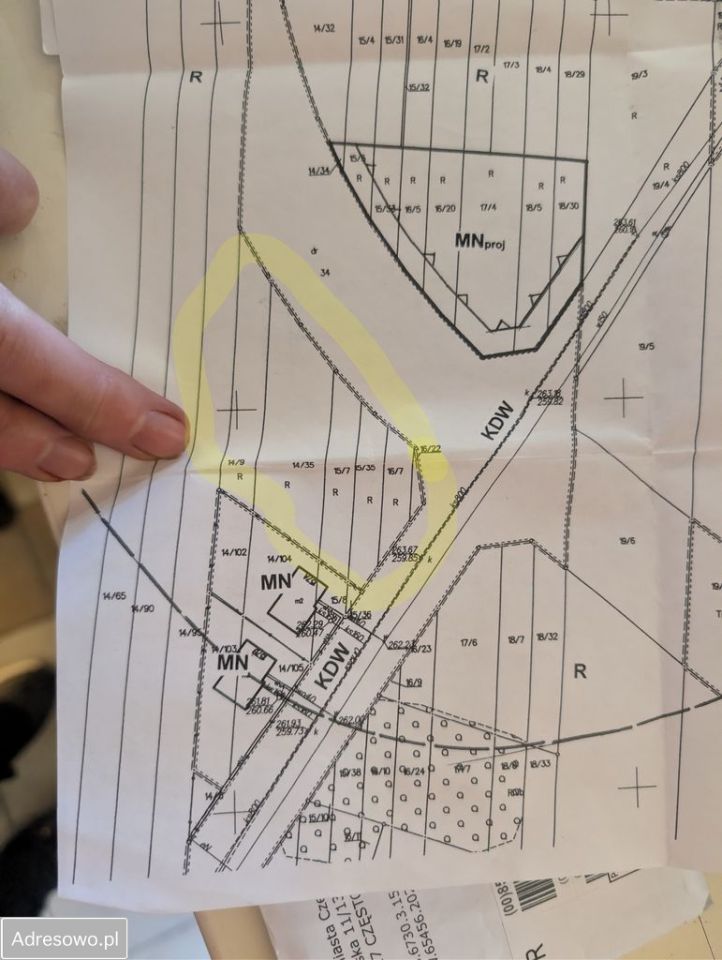 Działka budowlana Częstochowa Parkitka, ul. Małopolska. Zdjęcie 1