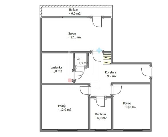 Mieszkanie 3-pokojowe Warszawa Ursynów, ul. Stanisława Kulczyńskiego. Zdjęcie 5
