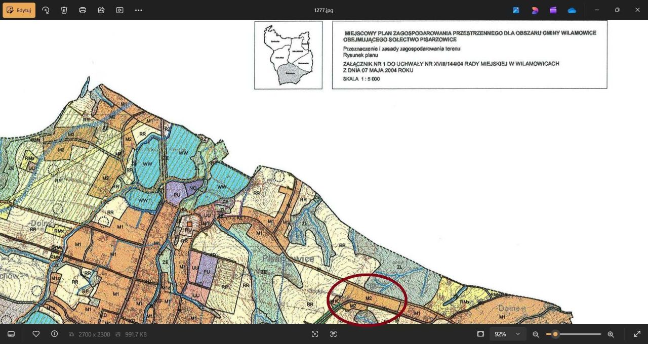 Działka budowlana Pisarzowice, ul. Krakowska. Zdjęcie 4