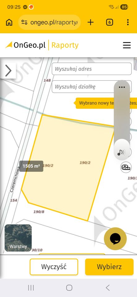 Działka budowlana Górsk, ul. Czeremchowa. Zdjęcie 2