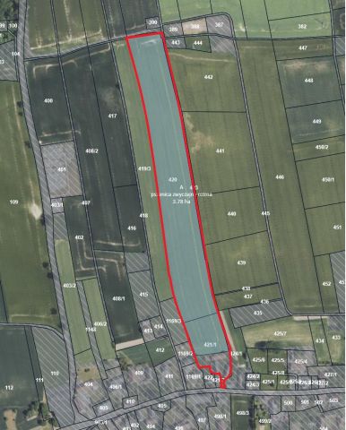 Działka rolno-budowlana Olszanica. Zdjęcie 1