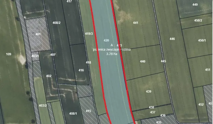 Działka rolno-budowlana Olszanica