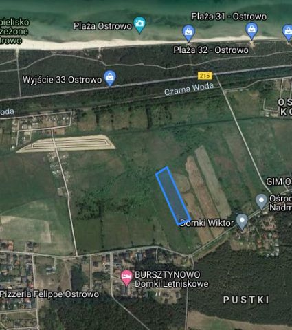 Działka rolna Ostrowo, ul. Obozowa. Zdjęcie 1