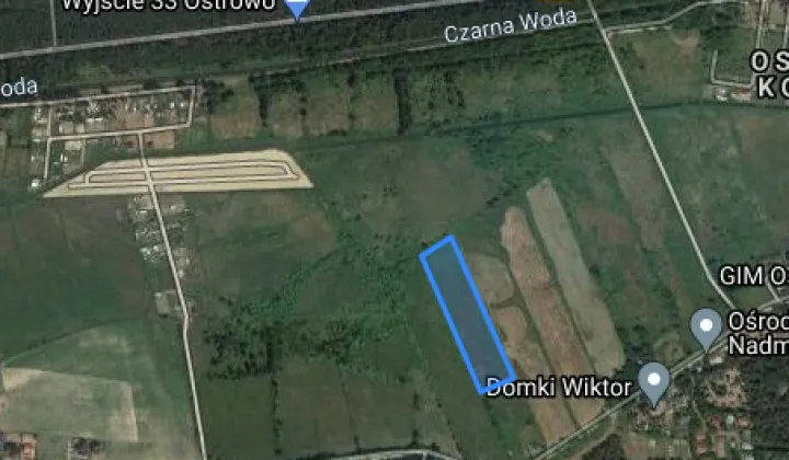 Działka rolna Ostrowo, ul. Obozowa