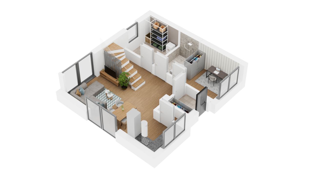 bliźniak, 5 pokoi Florentynów, Florentynów. Zdjęcie 4