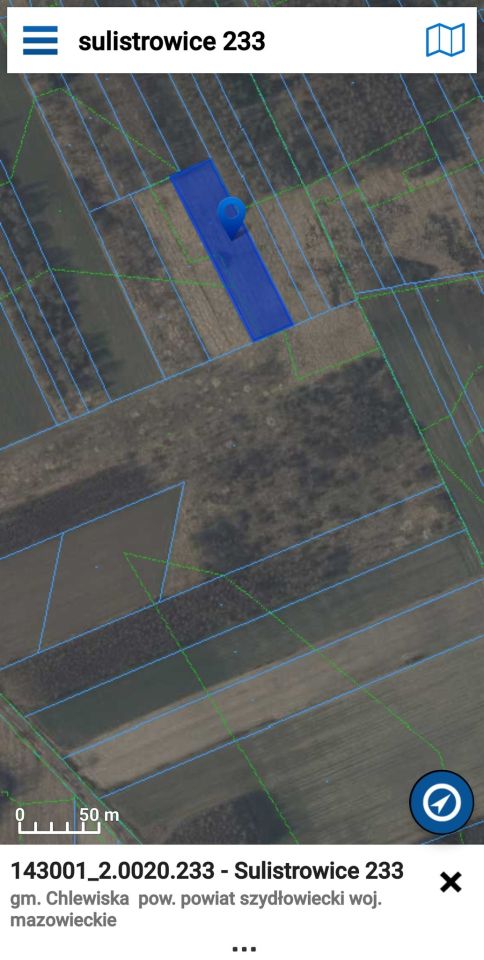 Działka rolna Sulistrowice