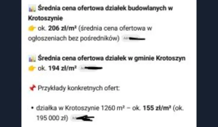 Działka budowlana Lutogniew, Polna