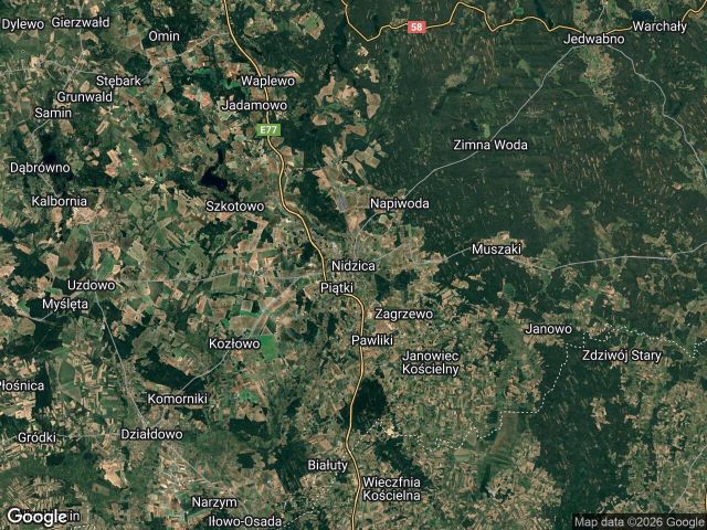 Mieszkanie 2-pokojowe Nidzica. Zdjęcie 1