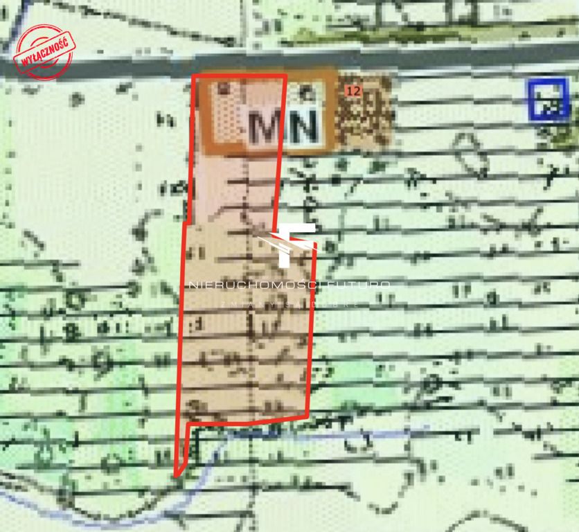 Działka rolna Modrzewo. Zdjęcie 9