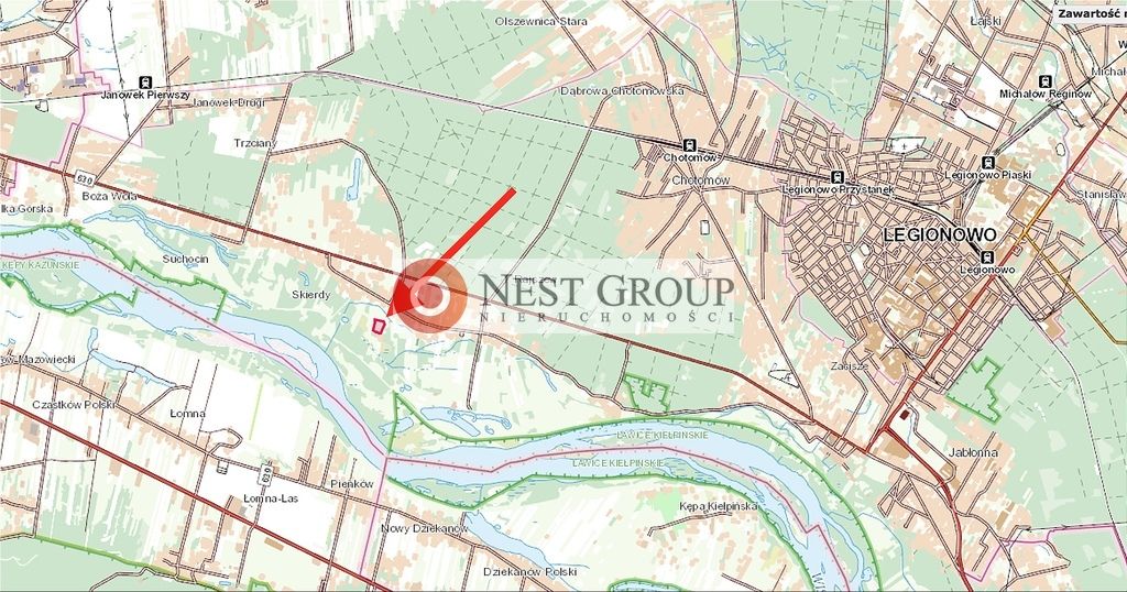 Działka inwestycyjna Skierdy, ul. Lipowa. Zdjęcie 5