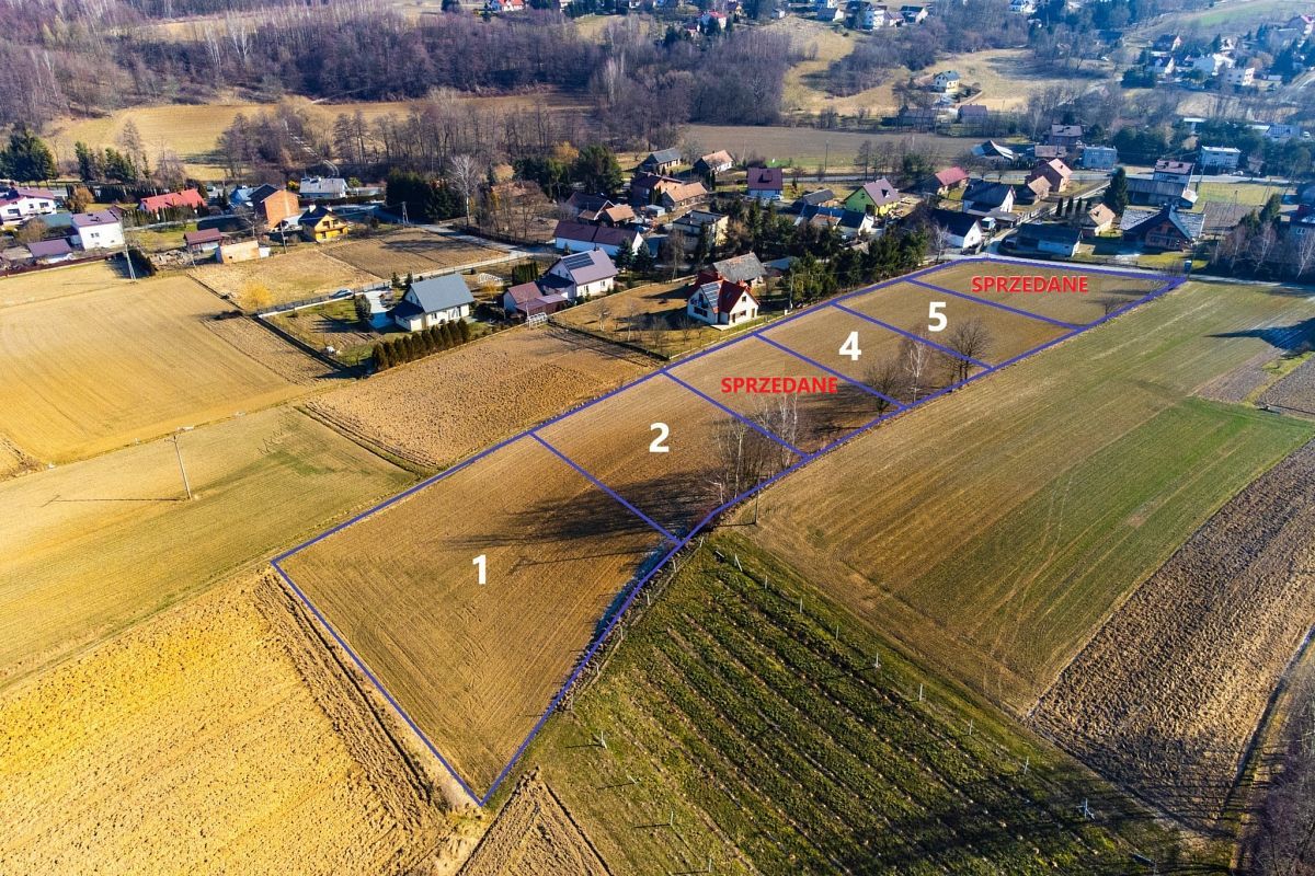 Działka budowlana Łękawica. Zdjęcie 5