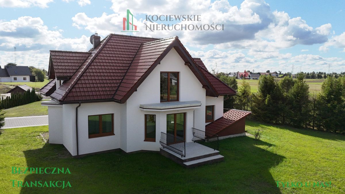 dom wolnostojący, 5 pokoi Nakla, ul. Słoneczna. Zdjęcie 4