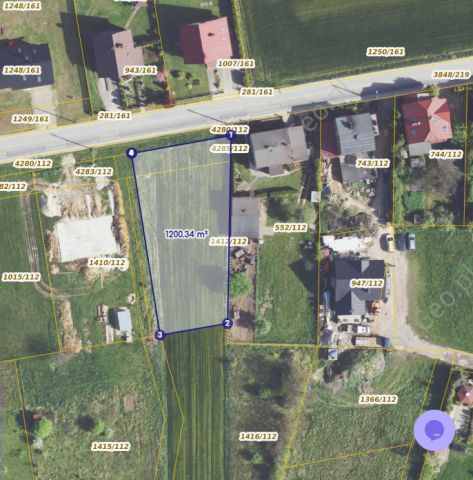 Działka budowlana Imielin Granice, ul. Satelicka. Zdjęcie 1