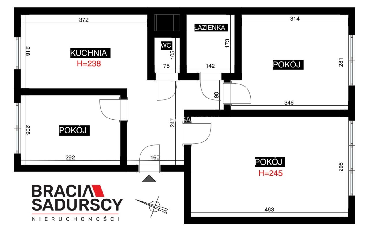 Mieszkanie 3-pokojowe Kraków Dębniki, ul. Słomiana. Zdjęcie 31